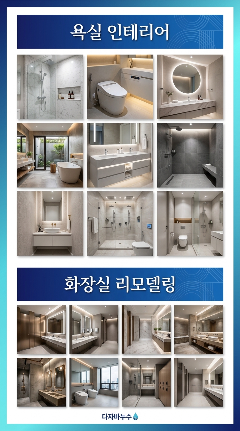 욕실 인테리어 / 화장실 리모델링
